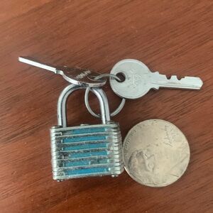 Small little luggage lock